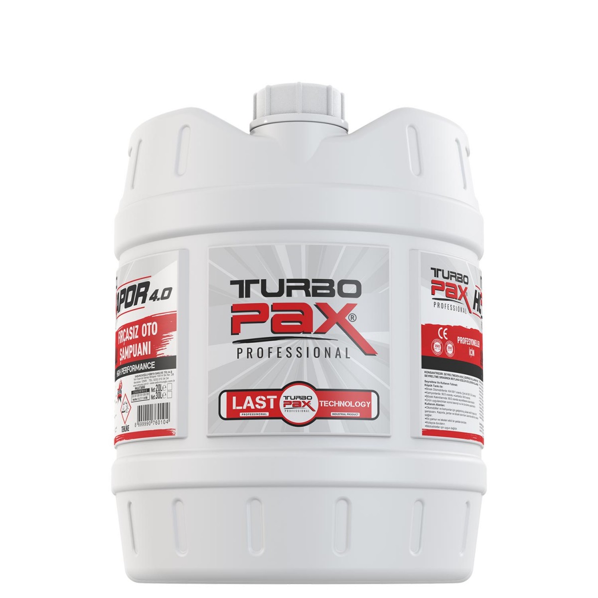 30 Kg HOSTAPOR 4.0 Fırçasız Yüksek Konsantre Oto Şampuanı 