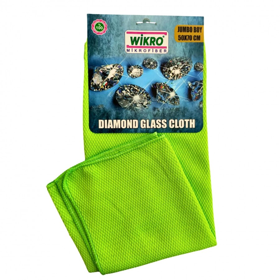 50x70 Jumbo Mikrofiber Profesyonel Cam Temizlik Bezi