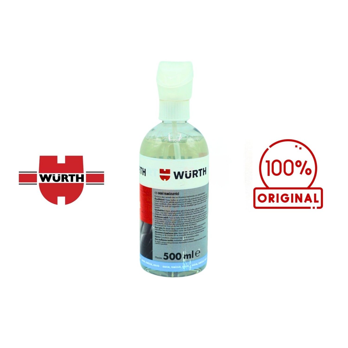 Würth Deri Temizleyici Sprey 500 ML