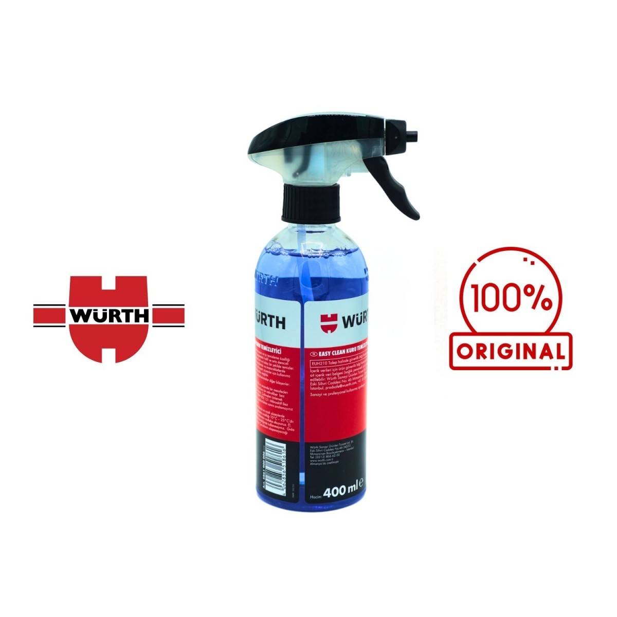 Würth Easy Clean Kuru Temizleyici Sprey 400 ML