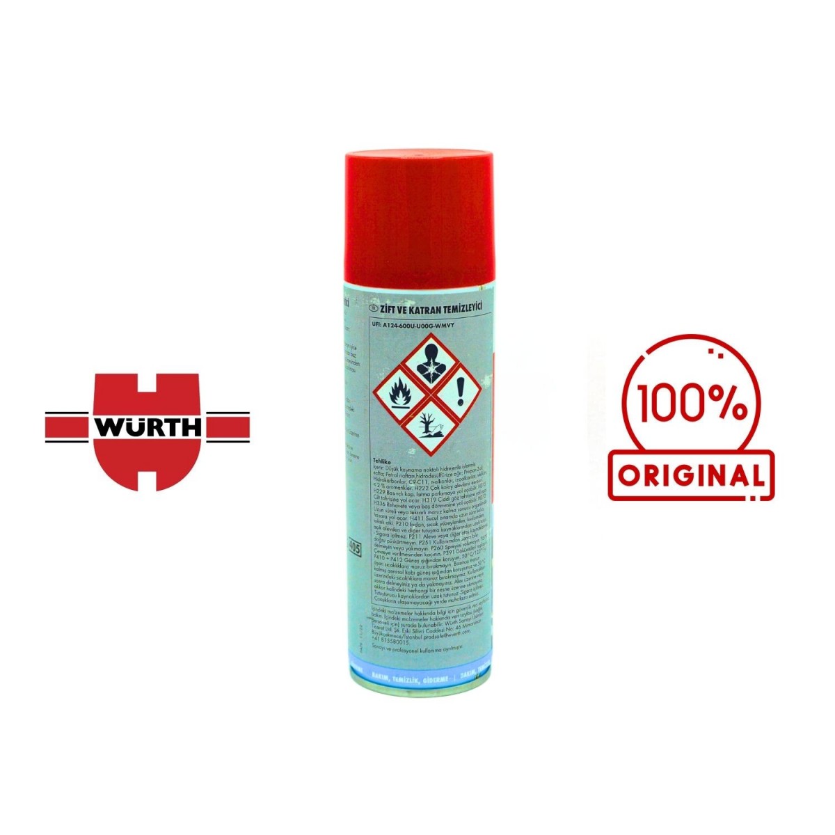 Würth Zift ve Katran Temizleyici Sprey 300 ML